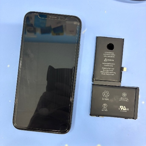 iPhone X バッテリー交換